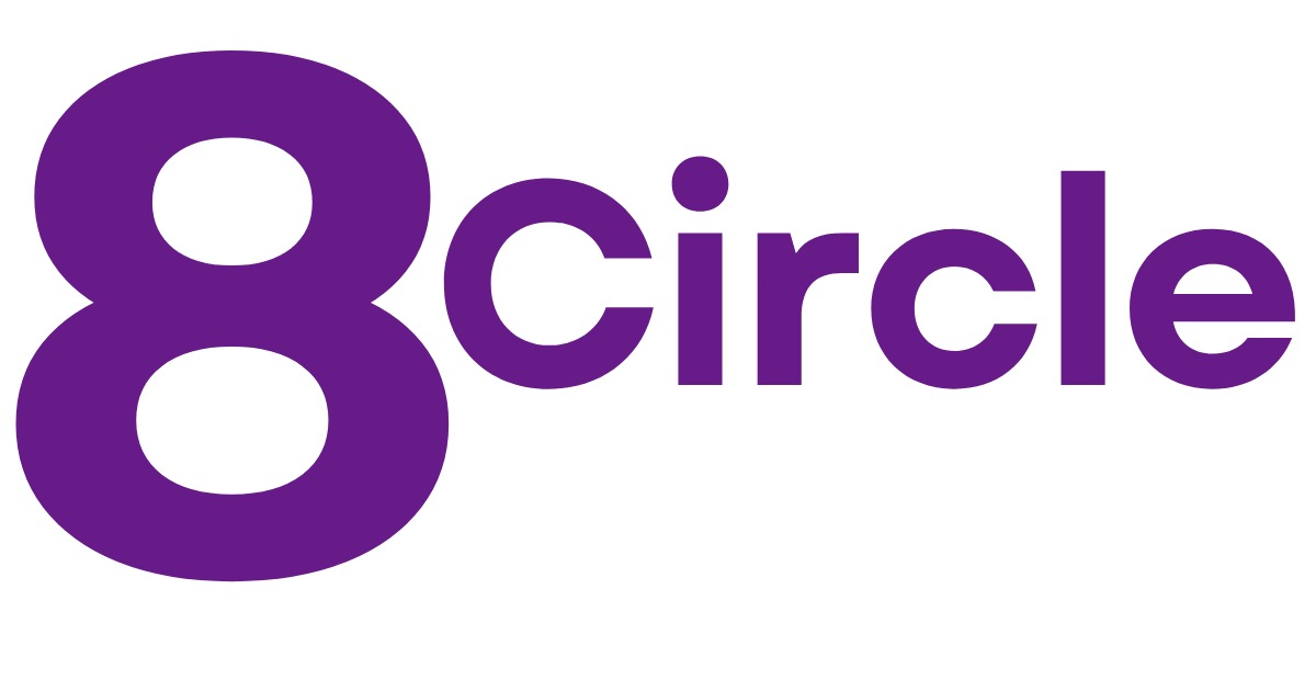 8 circle logo