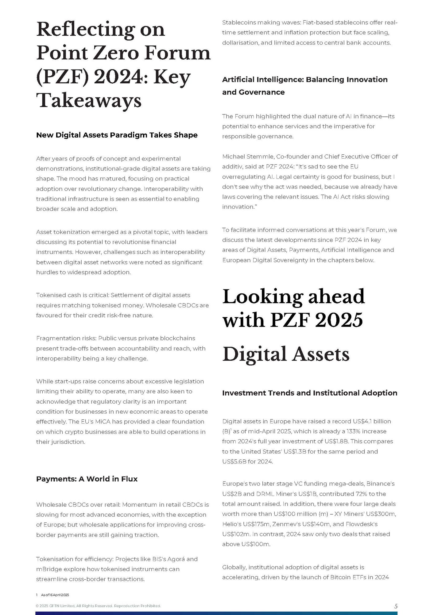 The Evolution of Digital Assets, Artificial Intelligence and European  Digital Sovereignty