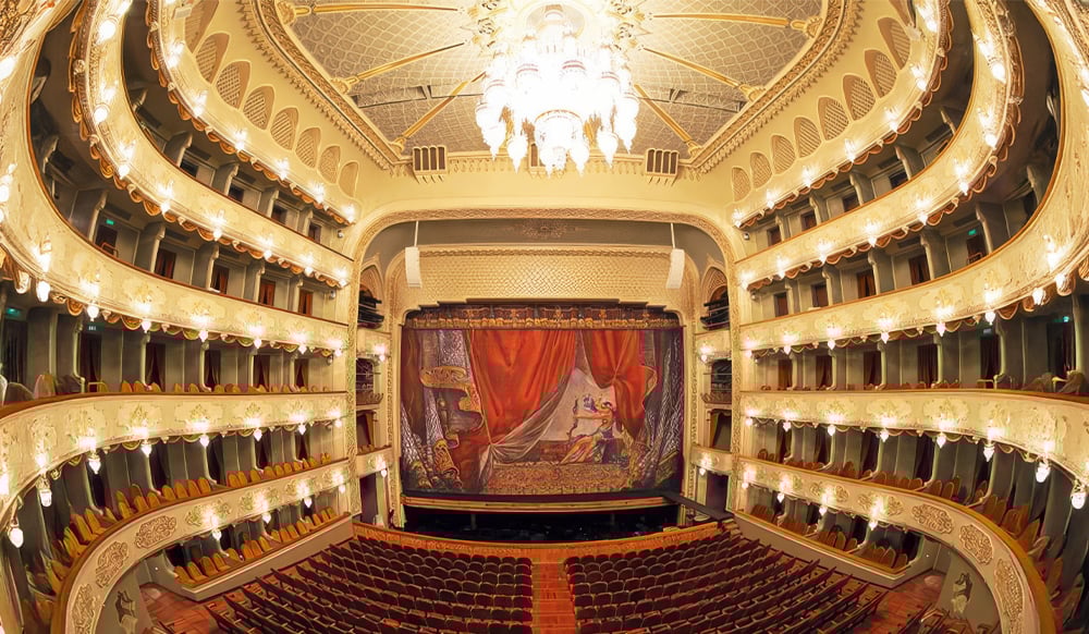 interior opera and ballet theater of tbilisi