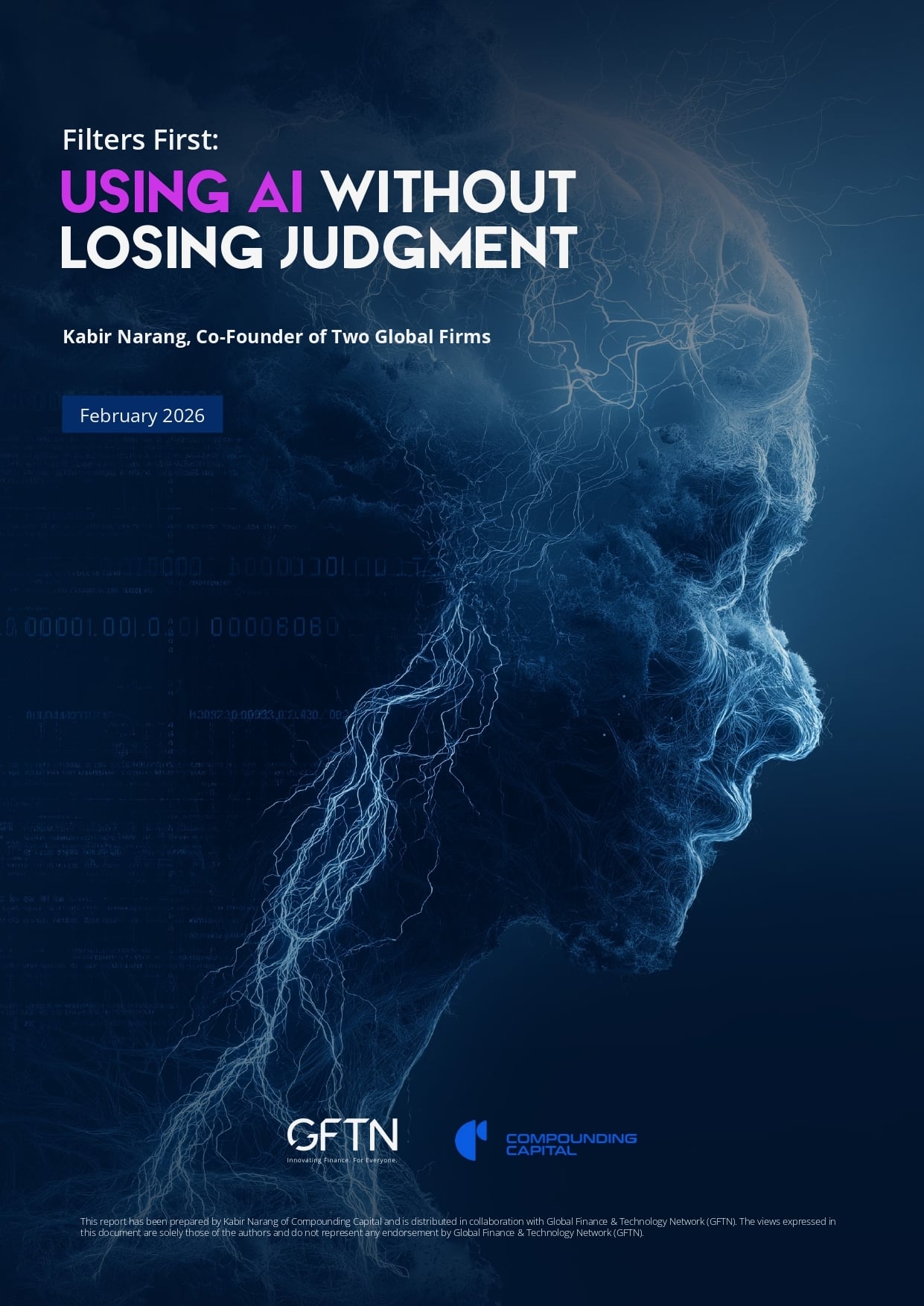 Filters First: Using AI Without Losing Judgement