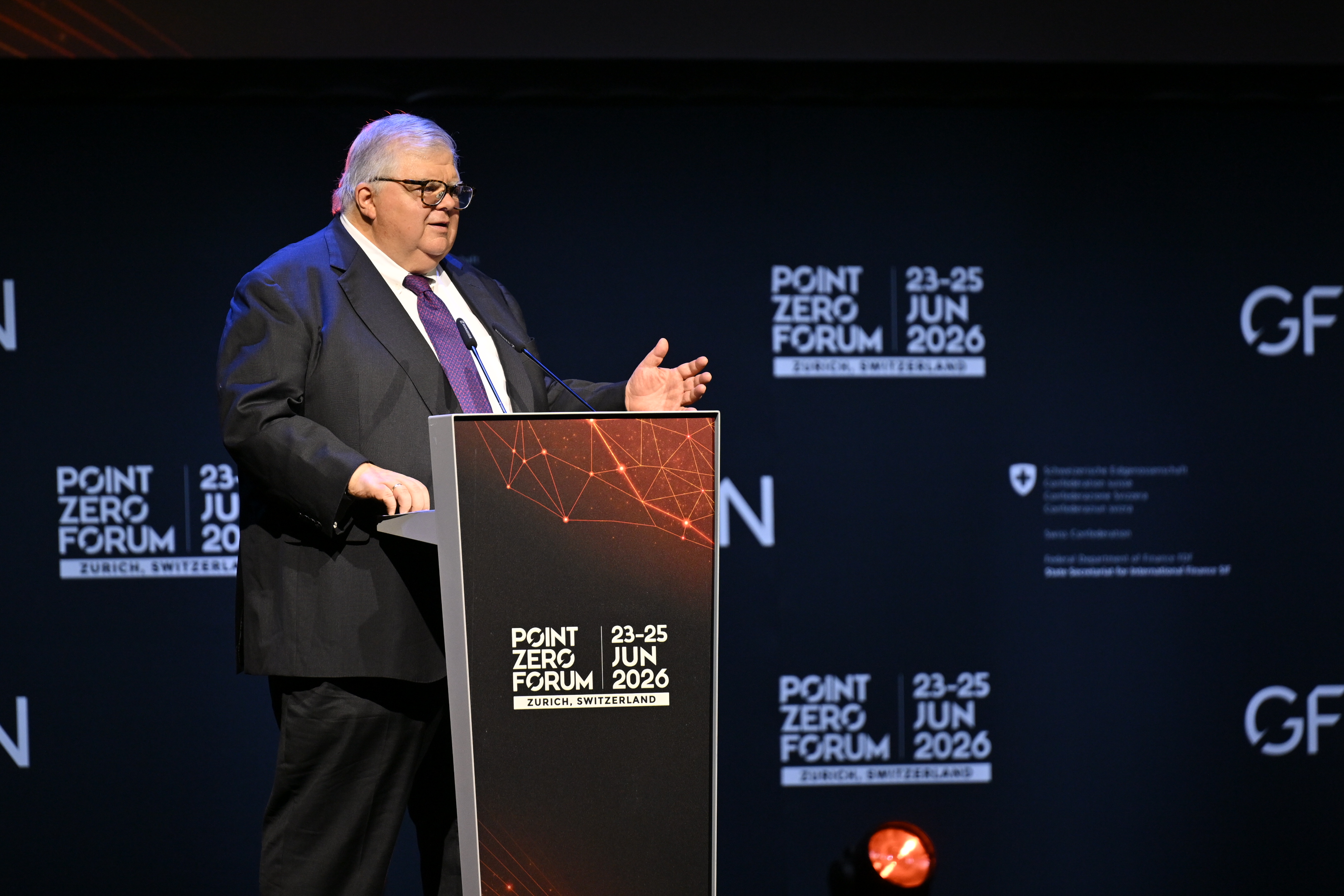 Welcome Address by Agustín Carstens, International Advisory Board, GFTN